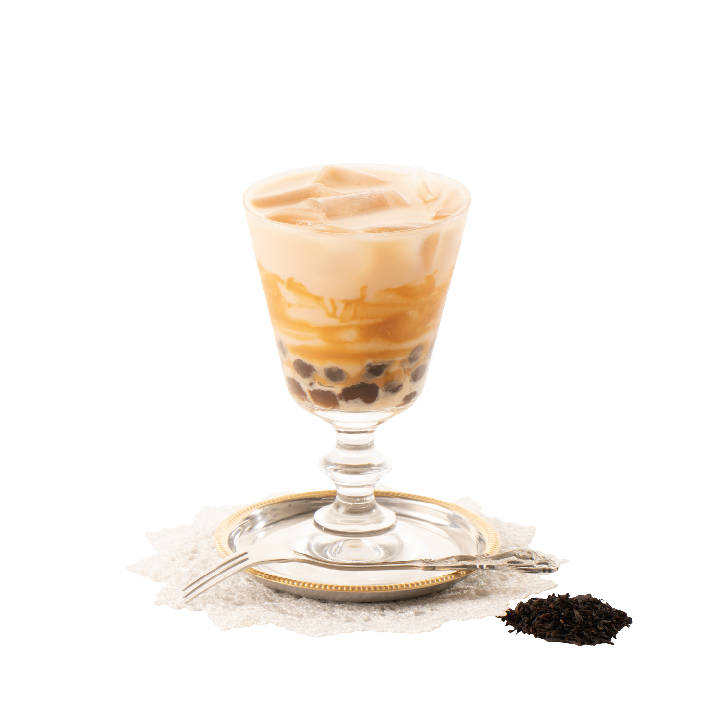 珍珠焦糖饼干英式红茶奶茶