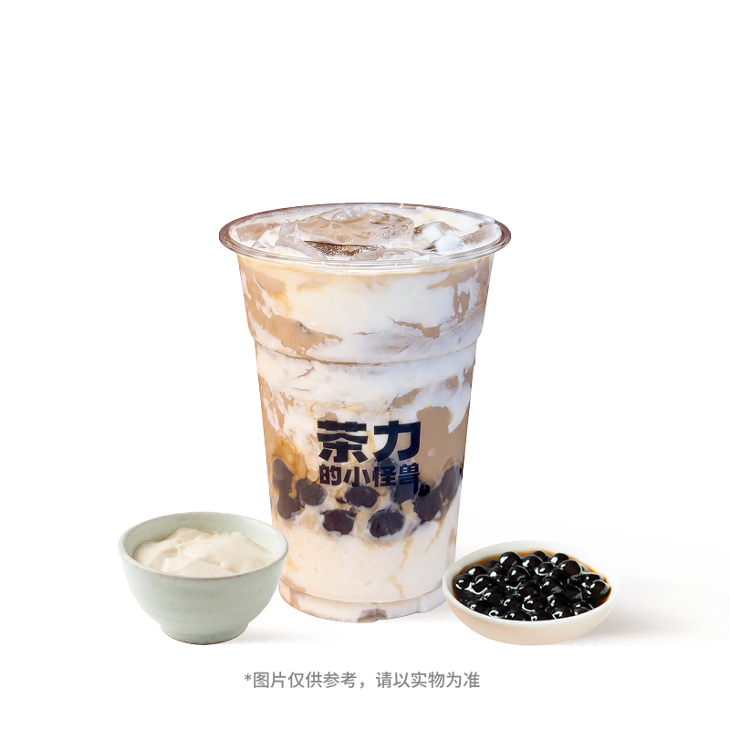 豆花珍珠泰奶鹹法酪