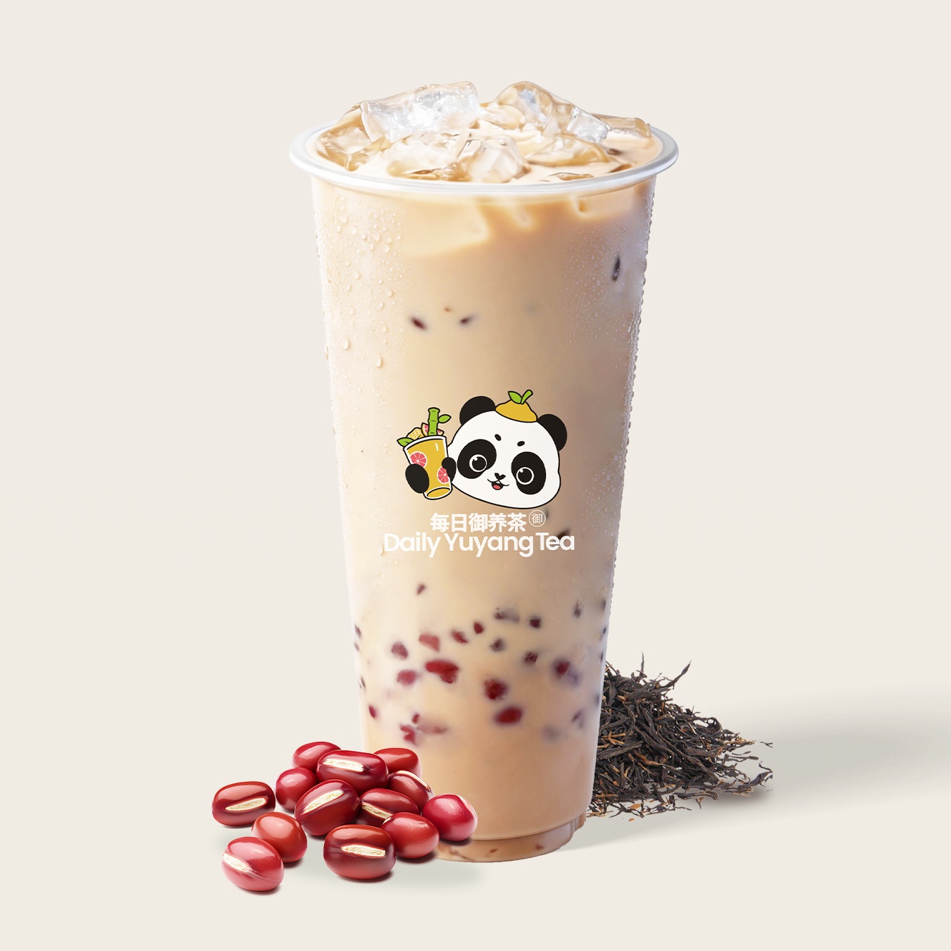 芋泥红豆·清爽奶茶