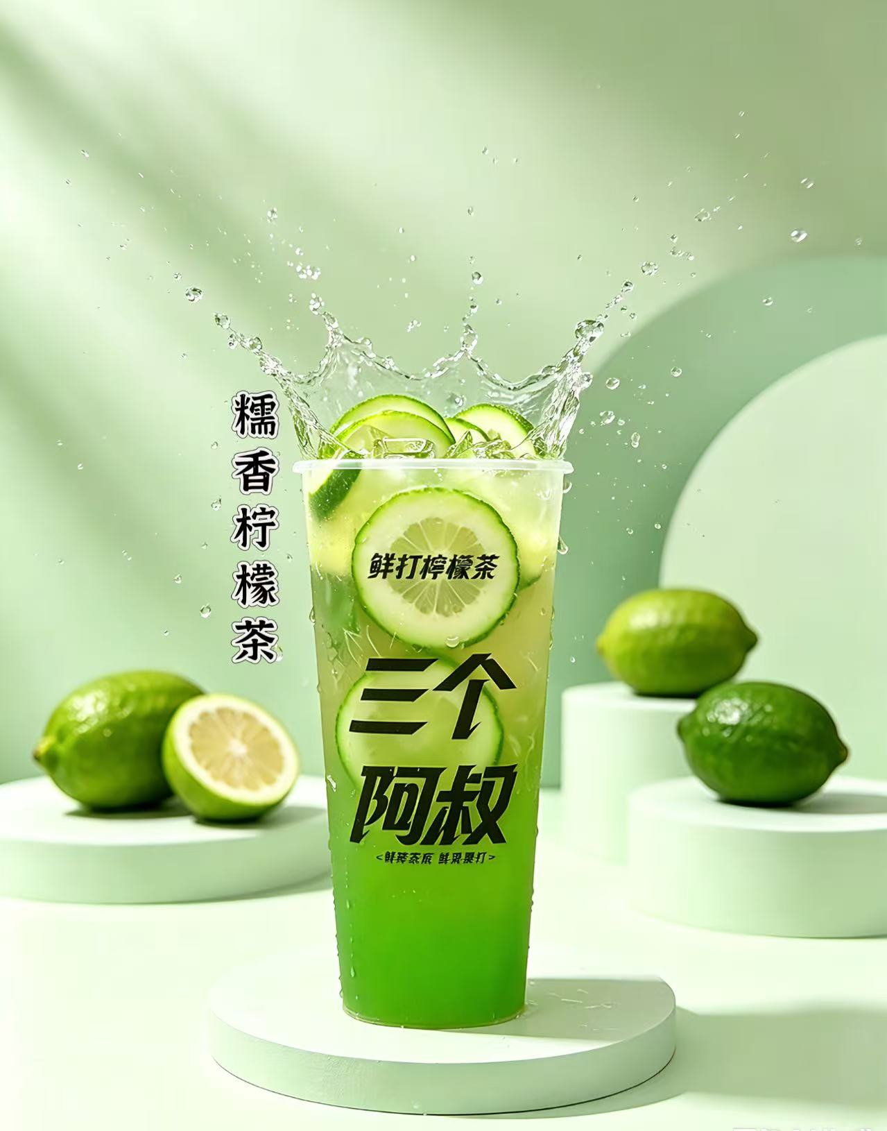 糯香柠檬茶