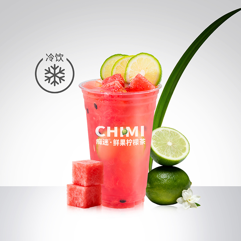 西瓜冰柠茶