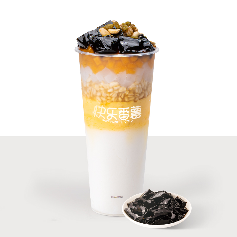 酸奶烧仙草