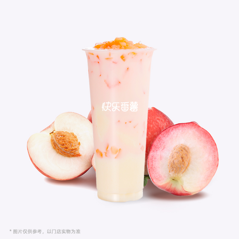 桃桃奶綠雙皮奶