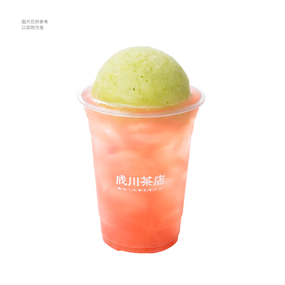 一杯桃子冰