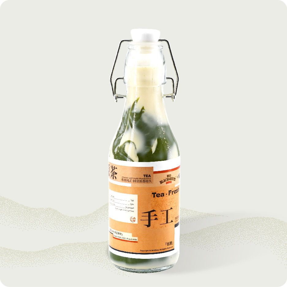抹茶冻撞奶