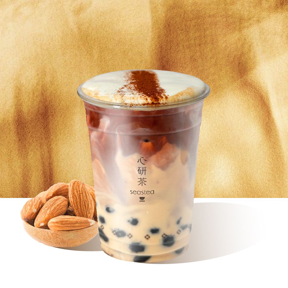 可可锡兰巴旦木乳茶