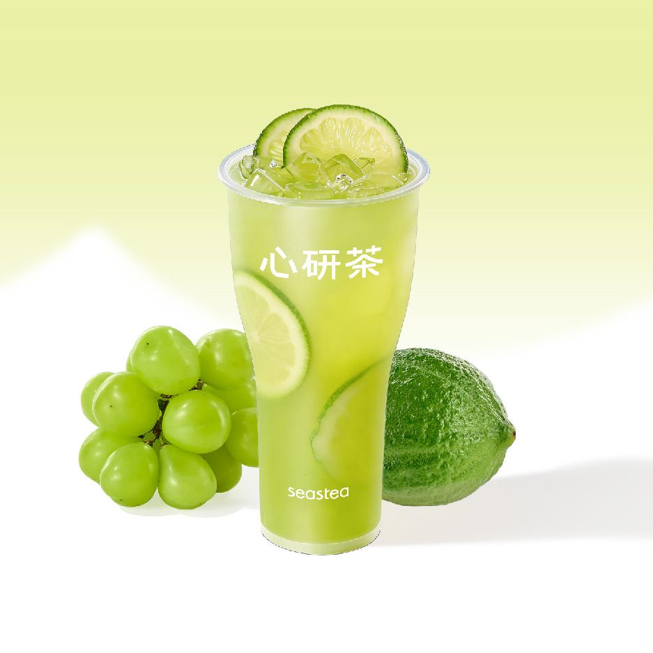 手打·青提柠檬茶