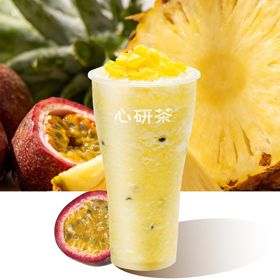 夏日百香果菠萝