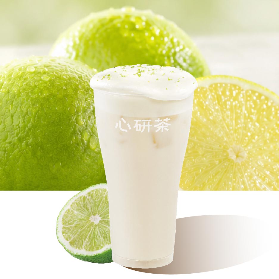 茉香柠檬奶