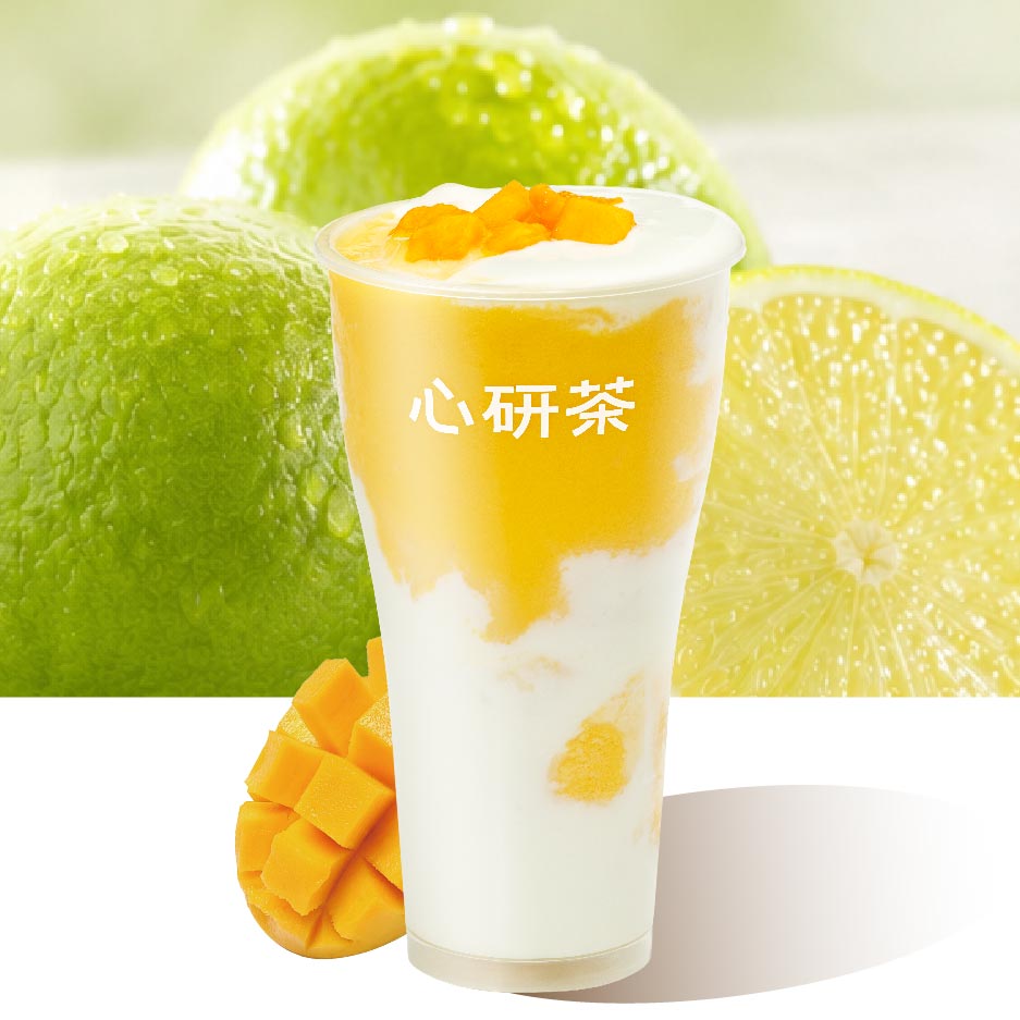 芒芒檸檬奶