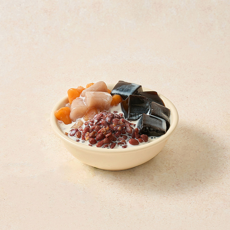 水牛奶仙草红豆芋圆