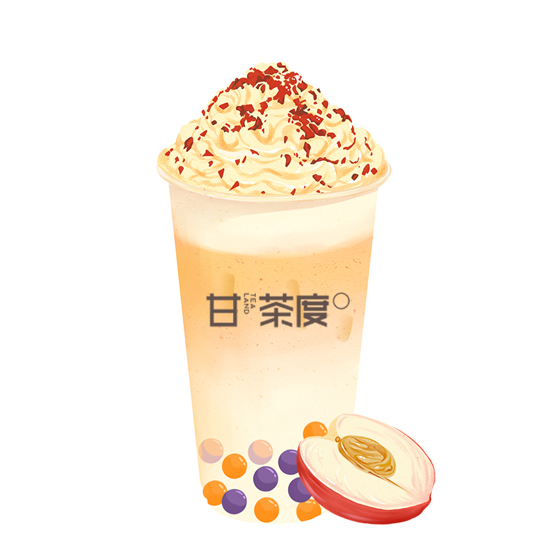 白桃乌龙布蕾