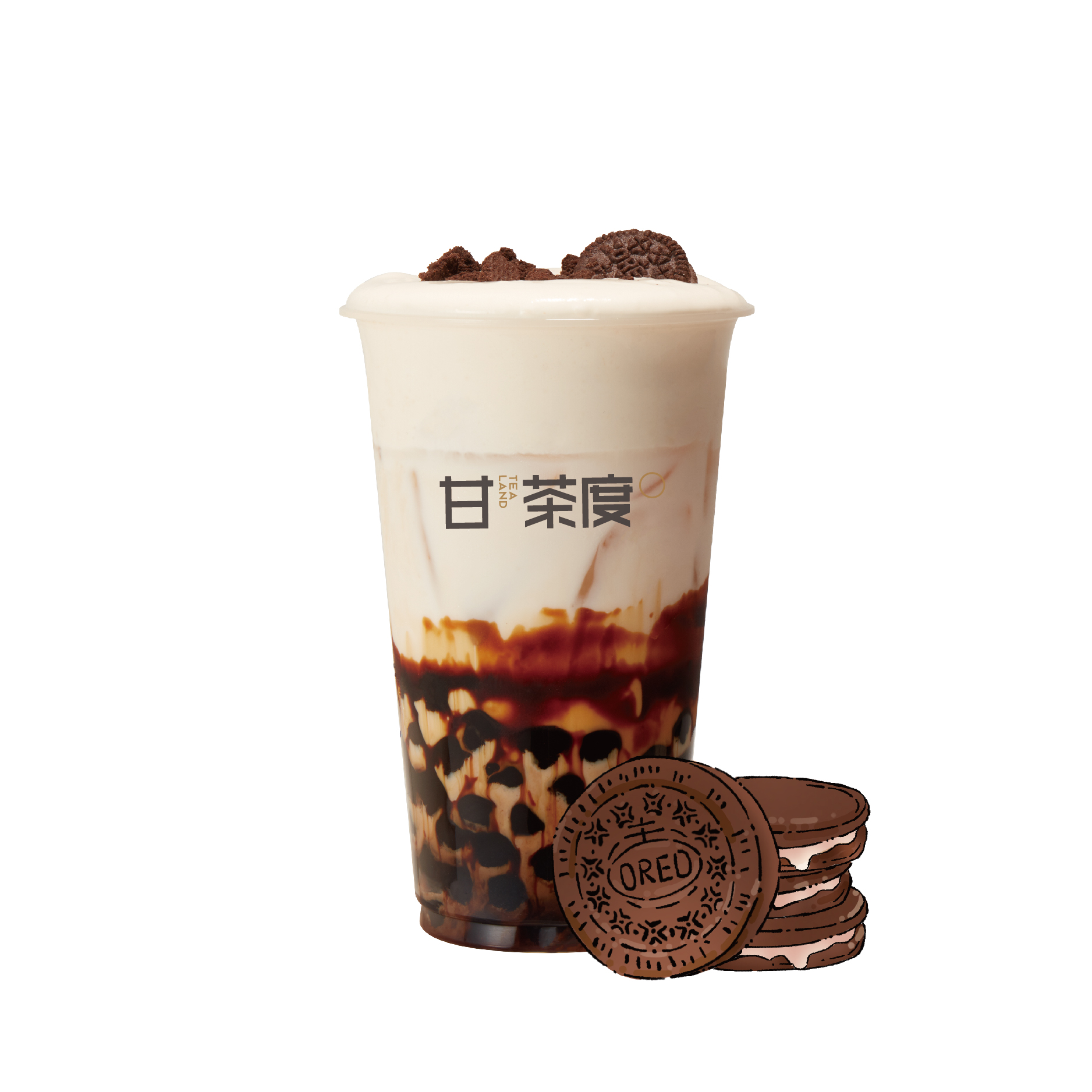 奥利奥黑糖奶霸