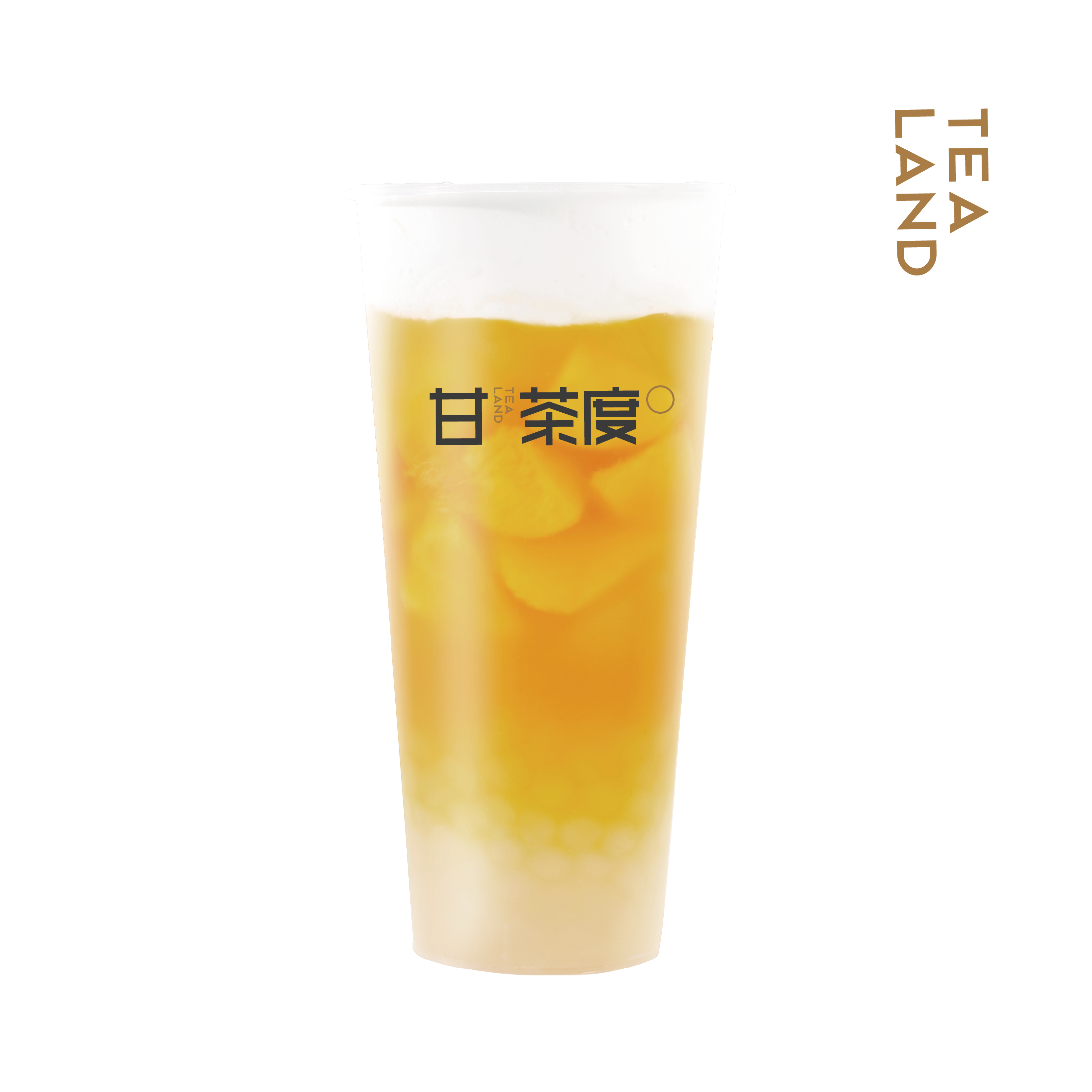雲中黃桃奶蓋